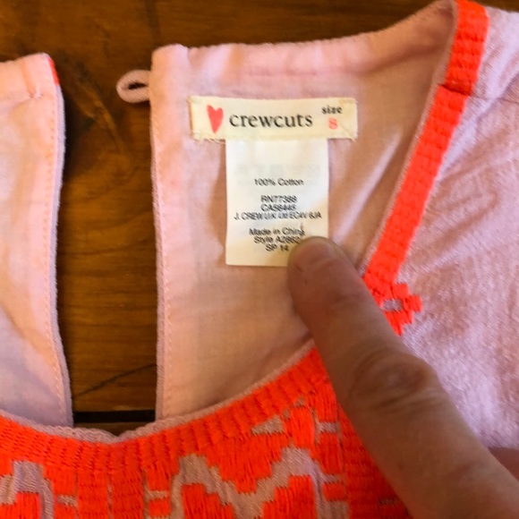 Crewcuts Embroidered Dress - Picture 2 of 6